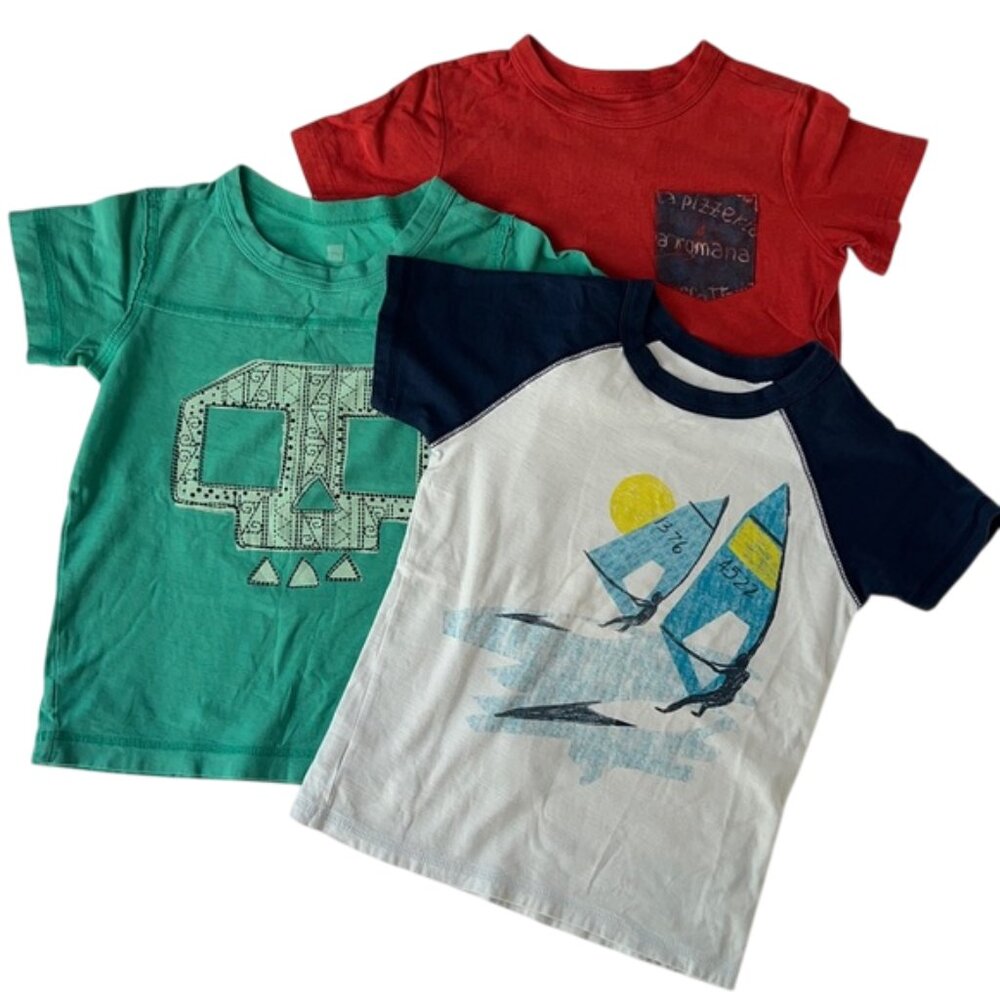 Tea Collection | Bundle of Short Sleeve Graphic Tees, S (4/5)